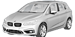 BMW F45 B2823 Fault Code